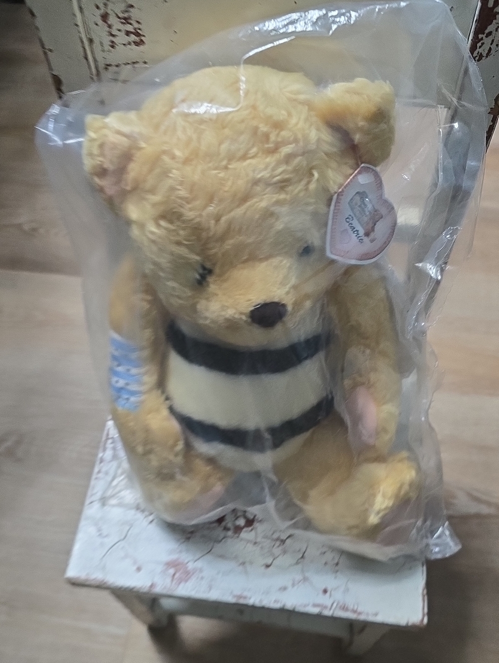 Vintage Cherished Teddies Beatrice Bee Plush 2000 Enesco Applause NWT Sealed 12"